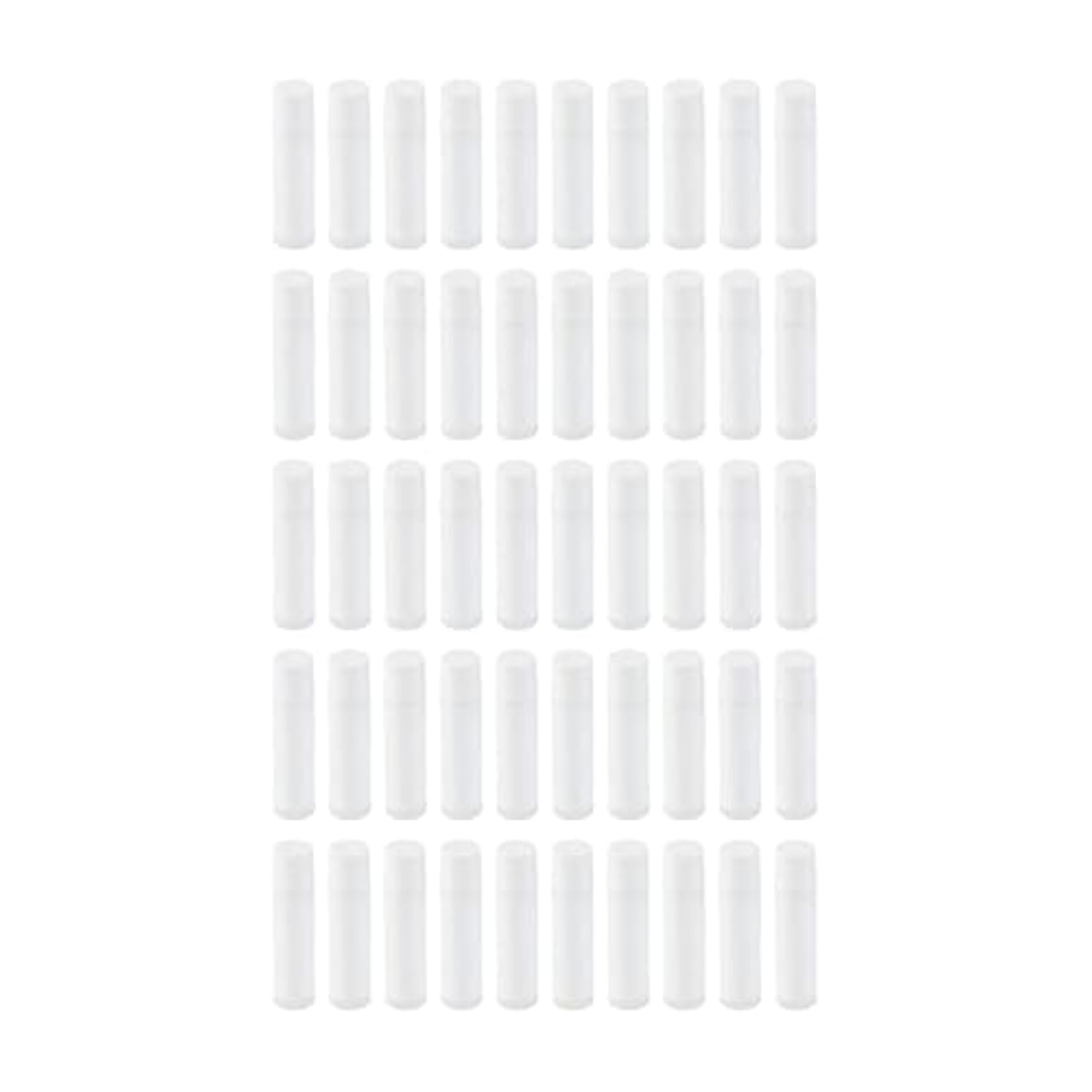 50x Refillable Mini Lip Balm Tubes for DIY Lipsticks